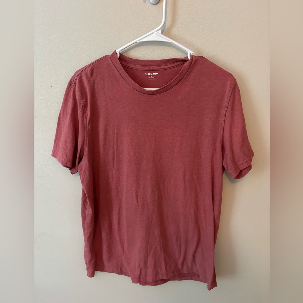 Old Navy Red Short Sleeve Tee